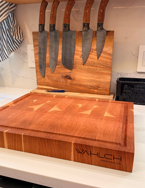 American Cherry End Grain Steel