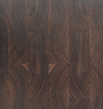American Walnut End Grain Steel