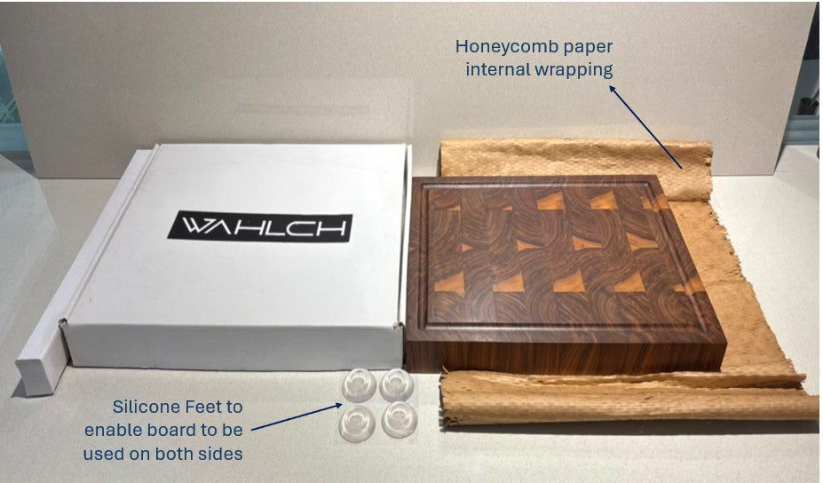 Wahlch Silicone Board Feet (P005) - Pack of 4