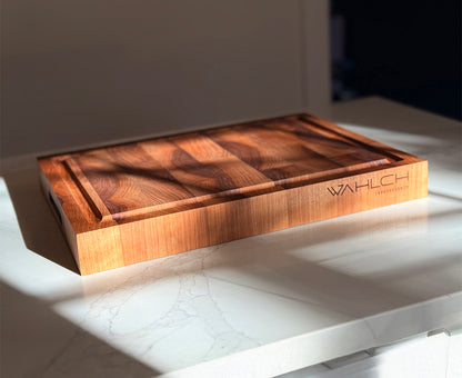 American Walnut End Grain Steel