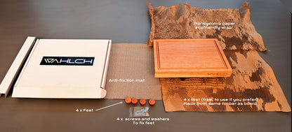 Set of 4 Wooden Feet (B005)