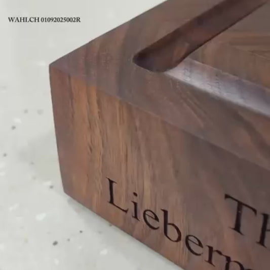 American Walnut End Grain Steel